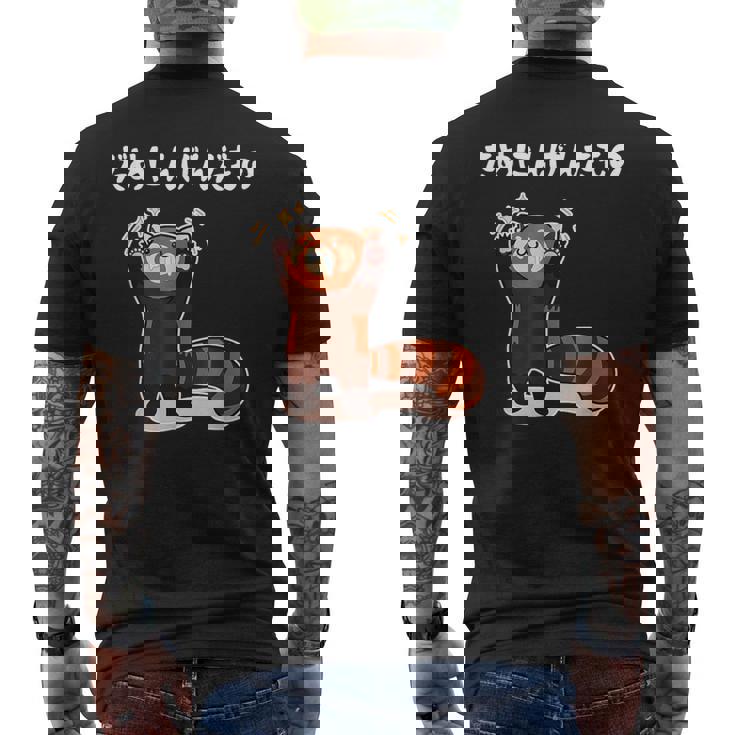 「だめにんげんだもの」文字入り おもしろ 筆文字 面白い バック 面白い メンズTシャツ バックプリント