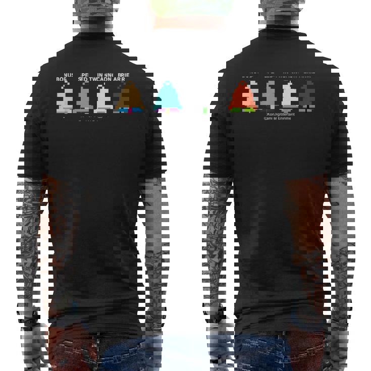 「ツインビー」ベル メンズTシャツ バックプリント