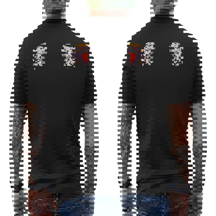 「竹と虎」横須賀 スカジャン風 和柄 トップス ストリート系 メンズ レディース キッズ 東洋 スタイル ロカビリー メンズTシャツ バックプリント