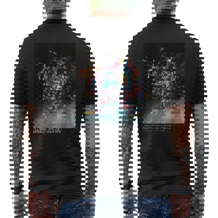 『Gridman×Dynazenon』劇場版制作決定ビジュアル メンズTシャツ バックプリント