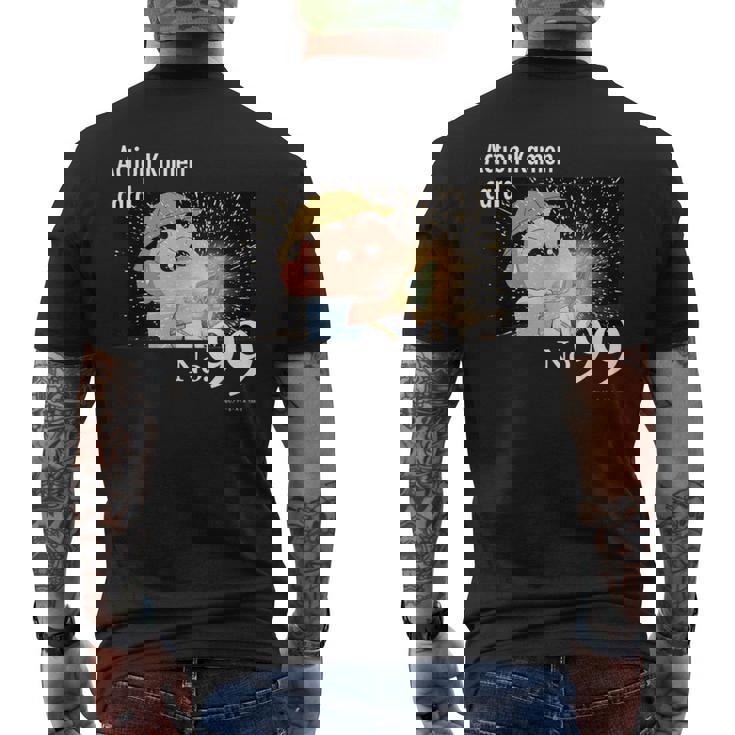 【映画】クレヨンしんちゃん アクション仮面カードno99 メンズTシャツ バックプリント