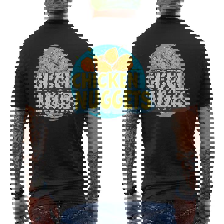 おいしいチキンナゲット コスチューム メンズTシャツ バックプリント