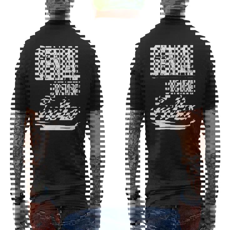 おかしなことわざ 娘 誕生日プレゼント お父さん メンズTシャツ バックプリント