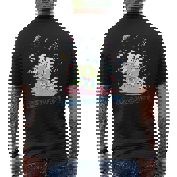 けろけろけろっぴ タンバリン 【バレンタインギフトにおすすめ！】 メンズTシャツ バックプリント