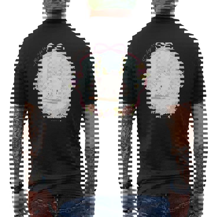 こぎみゅん ブランコ メンズTシャツ バックプリント