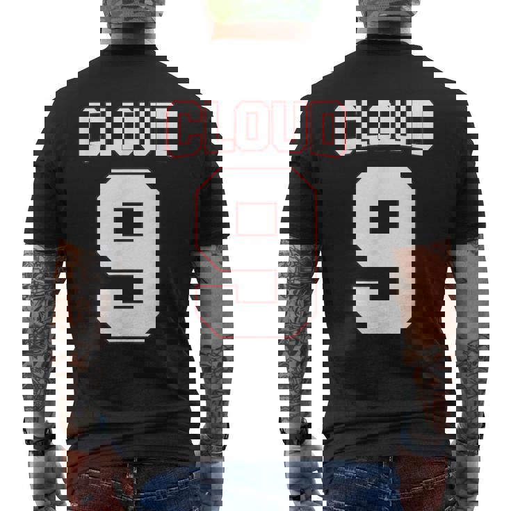 この面白いコスチュームでクラウド9の穏やかな体験をしてください。 メンズTシャツ バックプリント