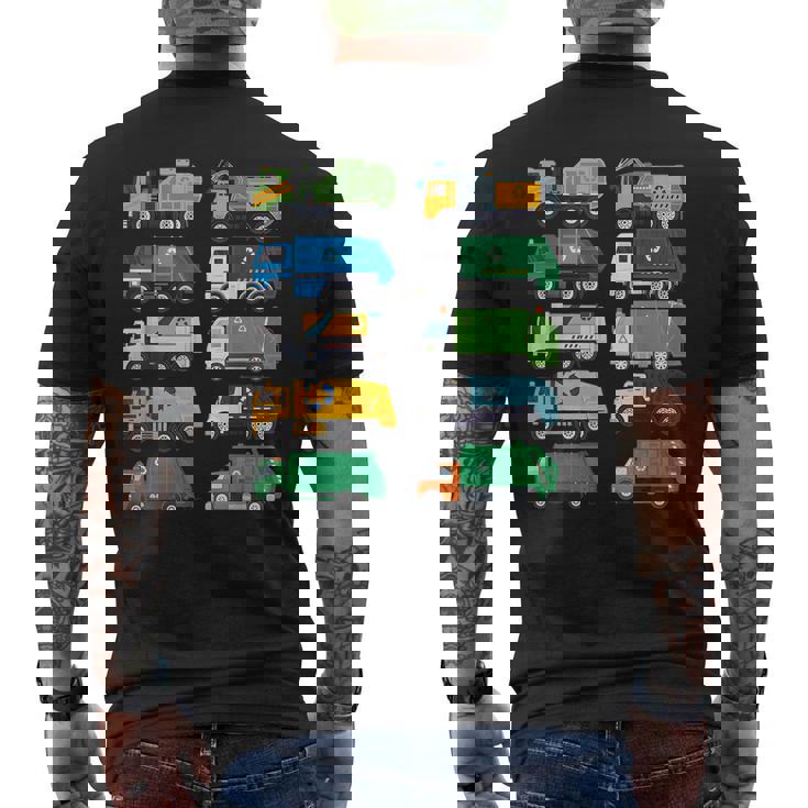 ごみ収集車 ゴミ ゴミ分別 コスチューム キッズ 幼児 メンズTシャツ バックプリント