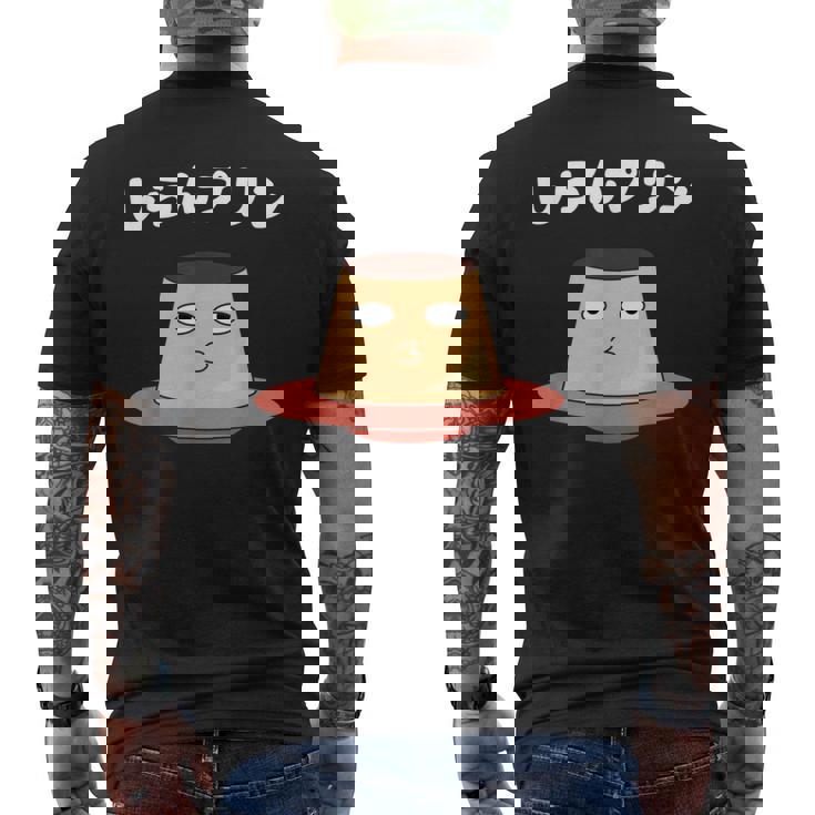 しらんぷりんおやじ ギャグ 恐怖 ギャグ プリン ジョーク ダガレ 好き おもしろ ネット メンズTシャツ バックプリント