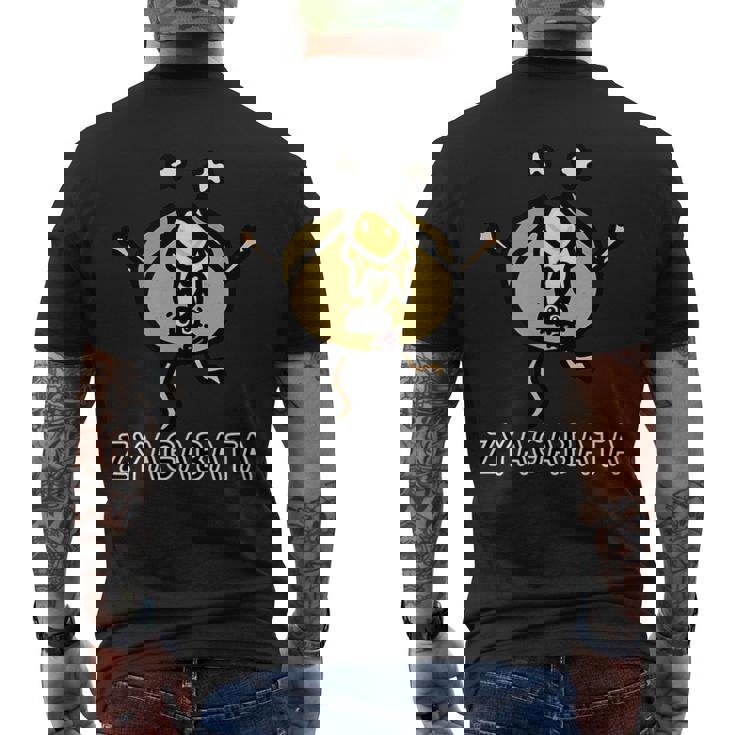 じゃがバターさん メンズTシャツ バックプリント