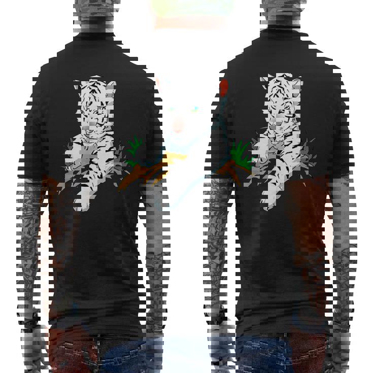 すごい白虎 メンズTシャツ バックプリント