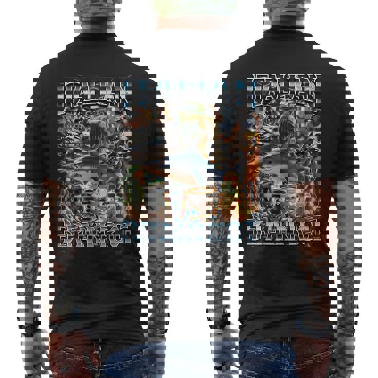 すべてのイタリアンブレインローミーム-イタリアンブレインロット メンズTシャツ バックプリント