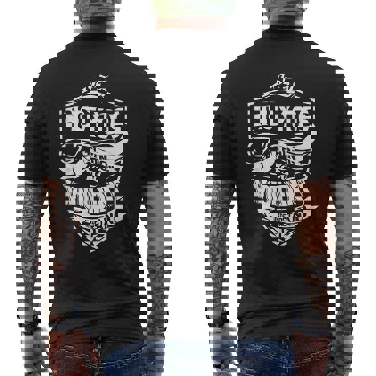 それはhoyosのものですギフト メンズTシャツ バックプリント