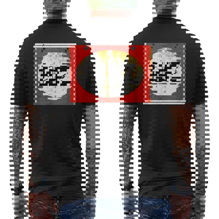 たばこ 昭和 レトロ 看板 昭和風 デザイン レトロな雰囲気 レトロ好き おもしろ メンズTシャツ バックプリント