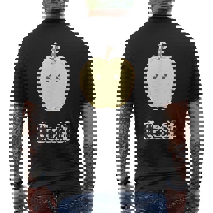 なし 梨 Nashi【変なtシャツ屋さん】秋 果物 ゆるくて かわいい 面白い イラスト メンズTシャツ バックプリント