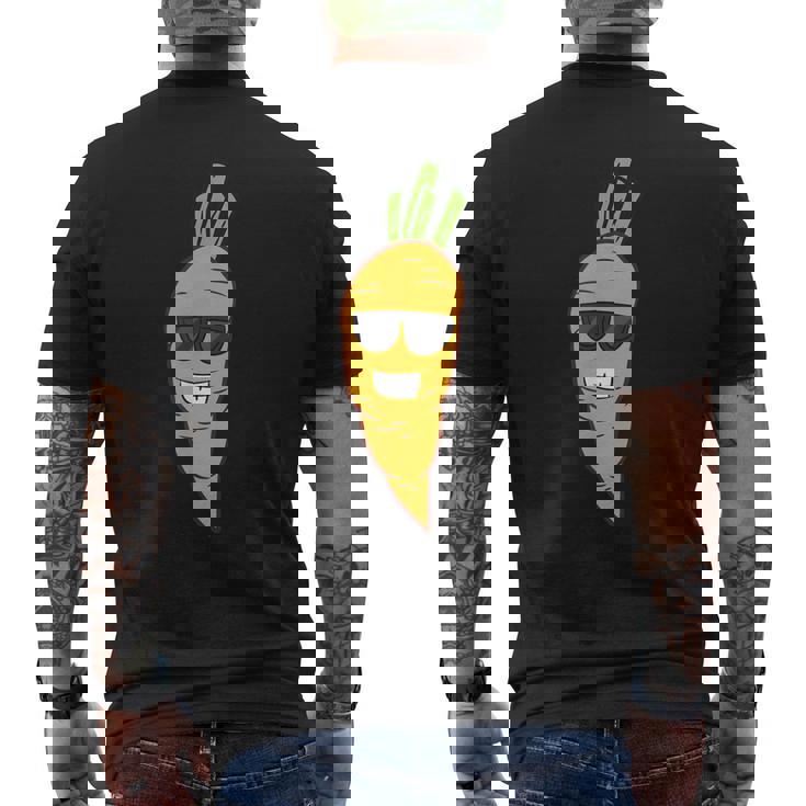 にんじん ハロウィン コスチューム 野菜 にんじん メンズTシャツ バックプリント