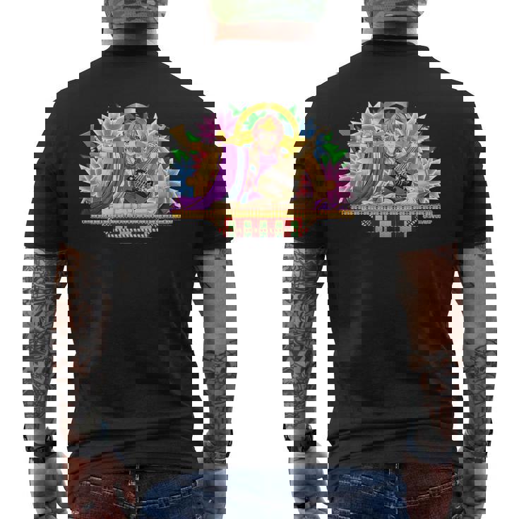 ねぶたデザイン レオ メンズTシャツ バックプリント