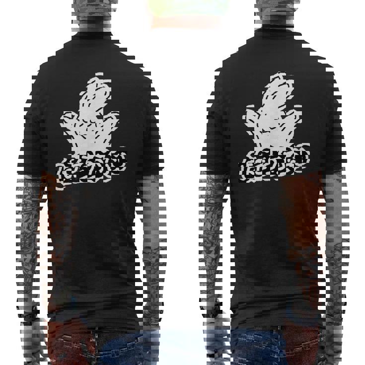 はたらかない うさぎ ネタ おもしろ 働きたくない はたらきたくない 変な メンズTシャツ バックプリント