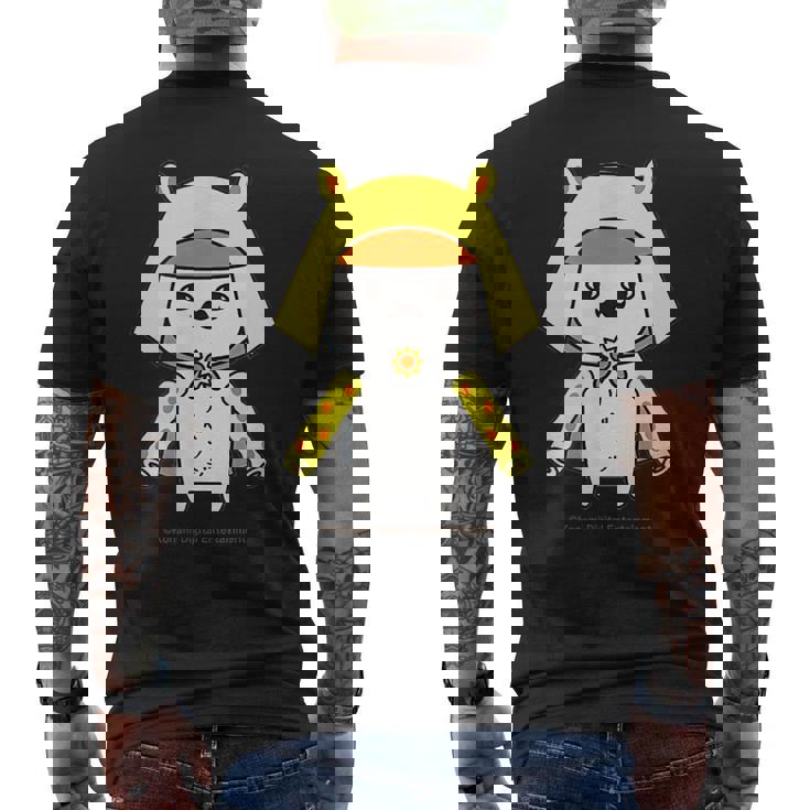 ひなビタスタンプ ひなちくん01 メンズTシャツ バックプリント