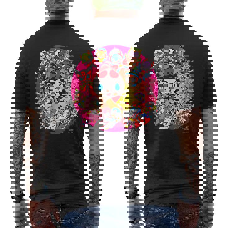 ぶんじほたるホッチ×タツノコプロ メンズTシャツ バックプリント