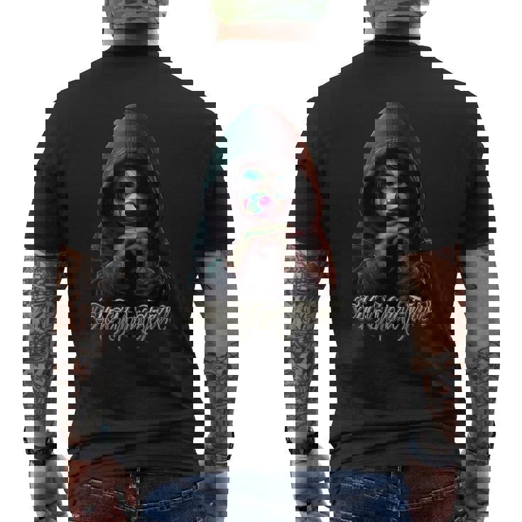 もう涙の涙のチカナタトゥーチョーラチカノピエロパヤサ No More Tears メンズTシャツ バックプリント