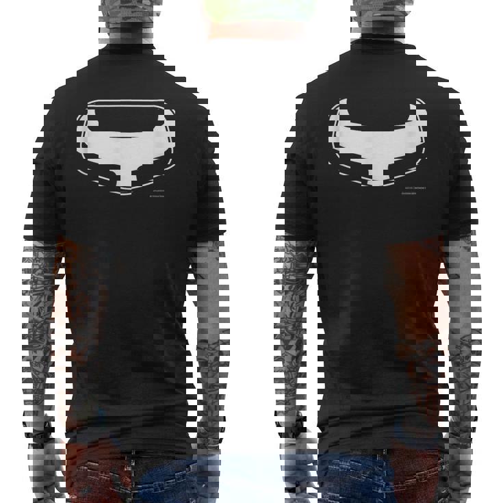 アイコンシリーズ ヤッターマン A メンズTシャツ バックプリント