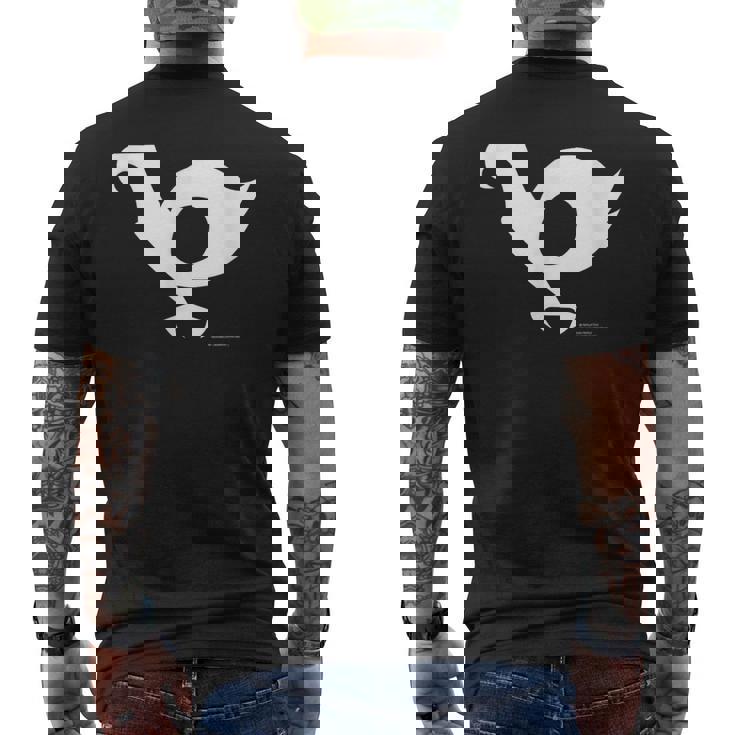 アイコンシリーズ 破裏拳ポリマー A メンズTシャツ バックプリント