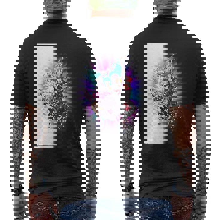 アイドルランドプリパラ デザインc メンズTシャツ バックプリント