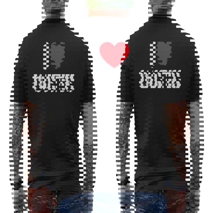 アイ・ラブ・ロードスター メンズTシャツ バックプリント