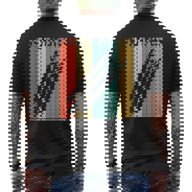 アスパラガス コスチューム メンズTシャツ バックプリント