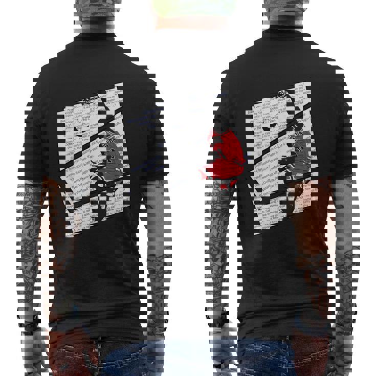 アニメ スラムダンク 桜木花道 メンズTシャツ バックプリント