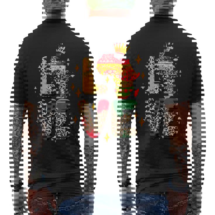 アフリカプライド メンズTシャツ バックプリント