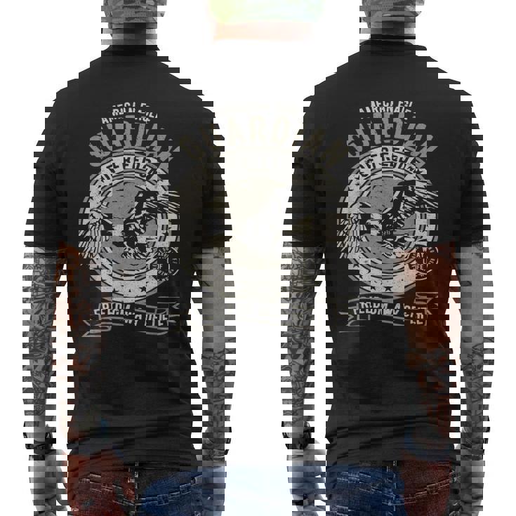 アメリカンイーグル ヴィンテージ レトロ アンティーク調 愛国心 7月4日 メンズTシャツ バックプリント