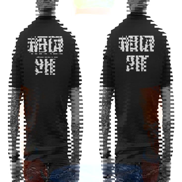 アメリカンスピリット メンズTシャツ バックプリント