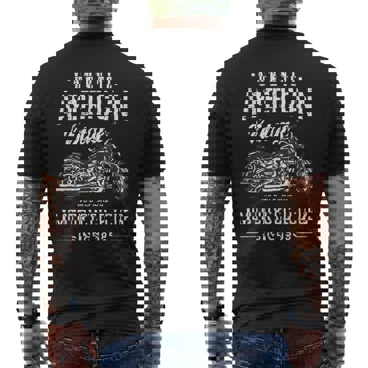 アメリカンバイククラブ メンズTシャツ バックプリント