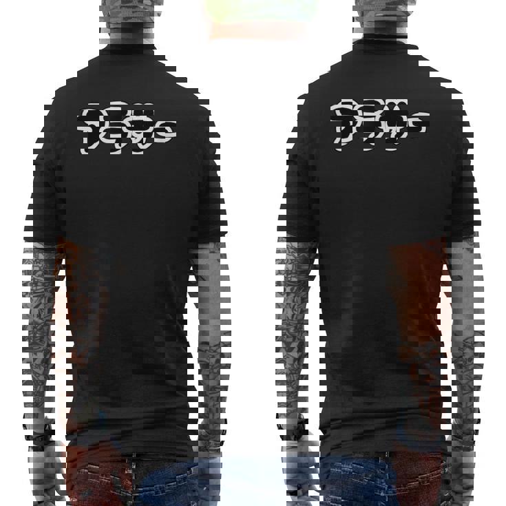 アラサー 30代・三十歳【ポップフォント】かわいい 文字 誕生日 面白 デザイン メンズTシャツ バックプリント