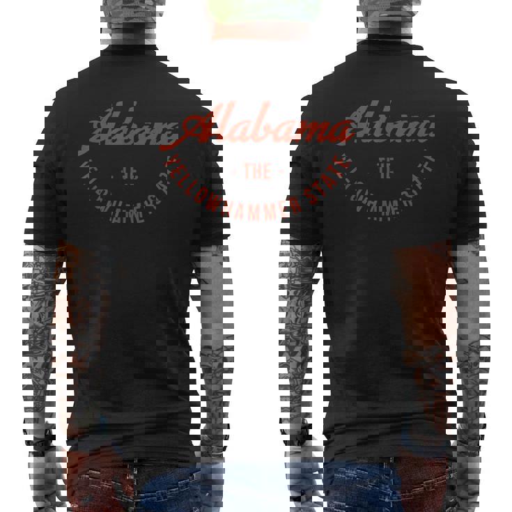 アラバマ州立大学アラバマ州立大学ホーム メンズTシャツ バックプリント