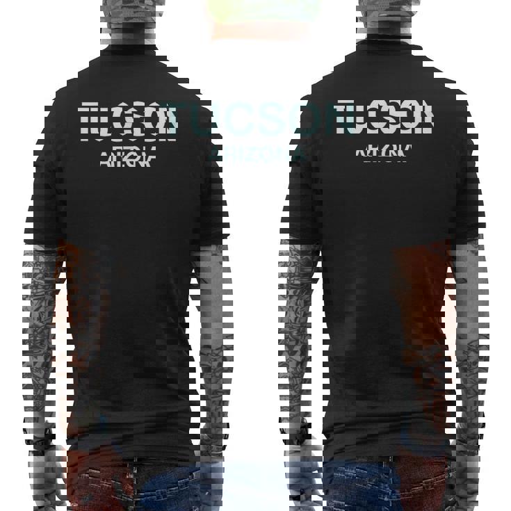 アリゾナ州ツーソン 素晴らしいシティギフト ツーソン メンズTシャツ バックプリント