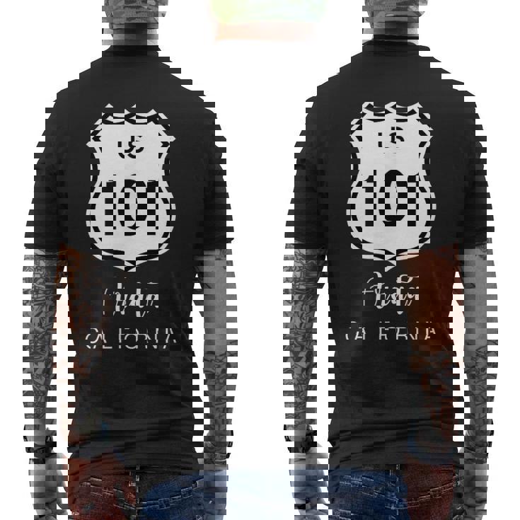 アルカタ カリフォルニア Usルート101 メンズTシャツ バックプリント