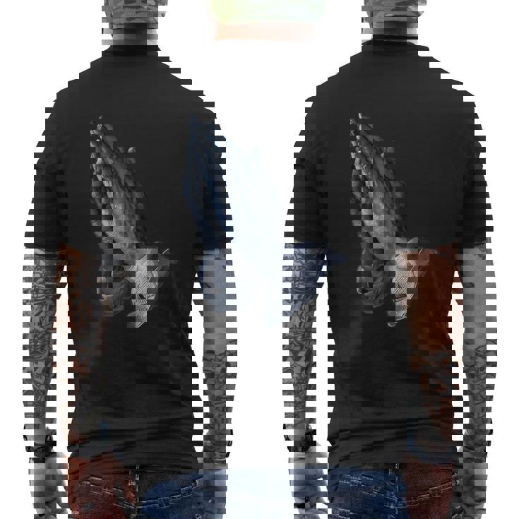 アルブレヒト・デューラーによる使徒の手 1508 メンズTシャツ バックプリント