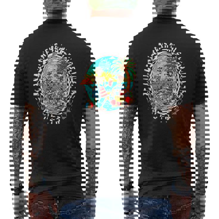 アンナマリアアイランドビーチフロリダメンズ&レディース メンズTシャツ バックプリント