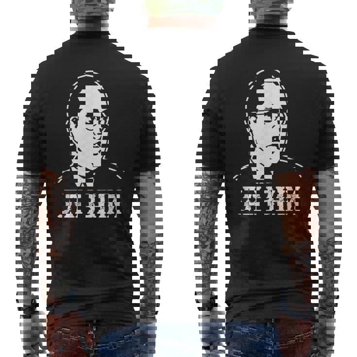 アンベードカル・ジャヤンティ・ジャイ・ビム・ビーム メンズTシャツ バックプリント