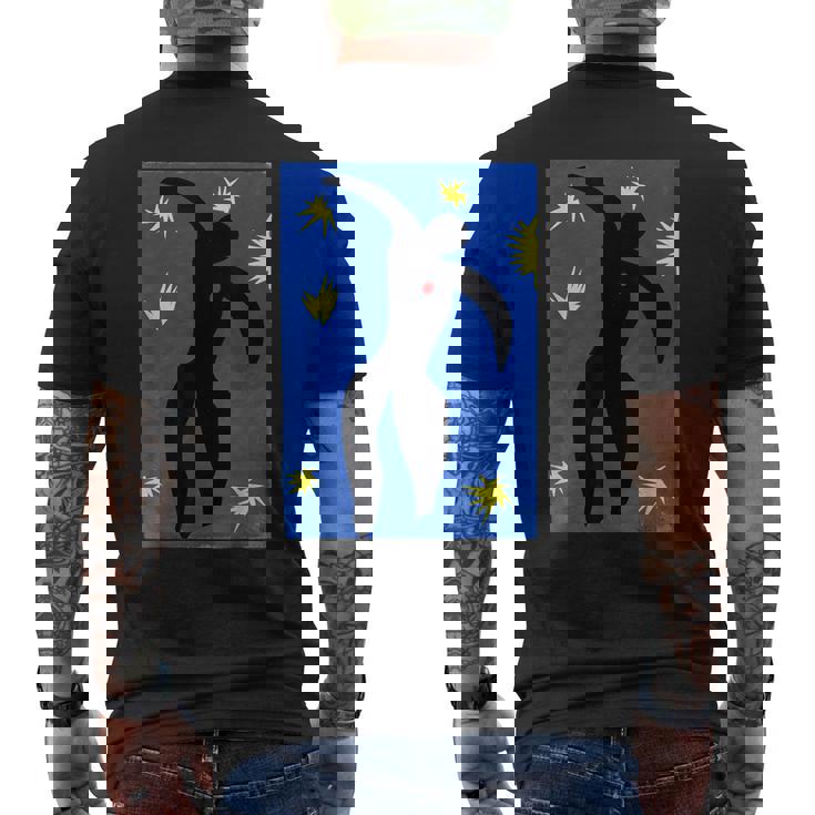 アンリ・マティス イカロス メンズTシャツ バックプリント