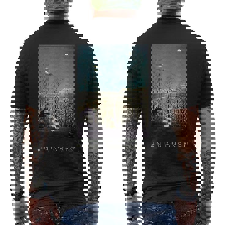 アンリ・ルソー カーニバル イブニング メンズTシャツ バックプリント