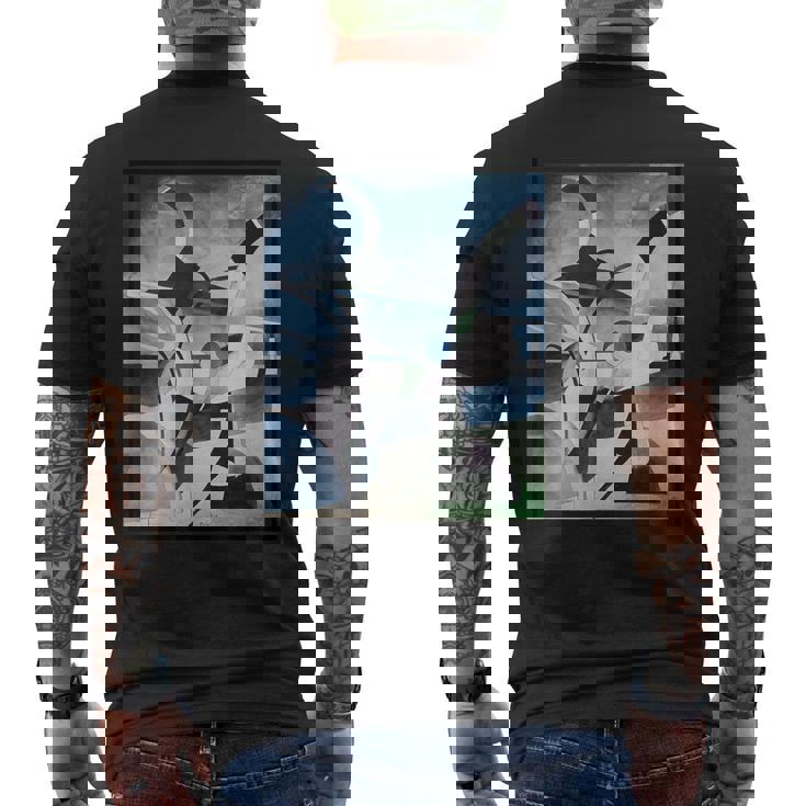 アートムーブメント、ダダイズム、フランシス・ピカビア メンズTシャツ バックプリント