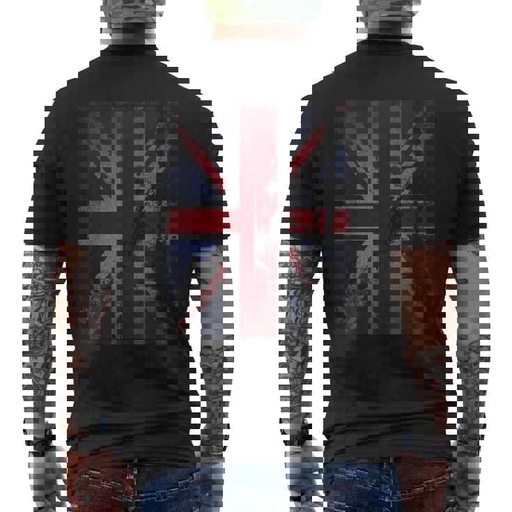 イギリス 国旗 ロンドン メンズ ユニオン ジャック イングランド ロック モッズ アーミー Army かっこいい Uk メンズTシャツ バックプリント