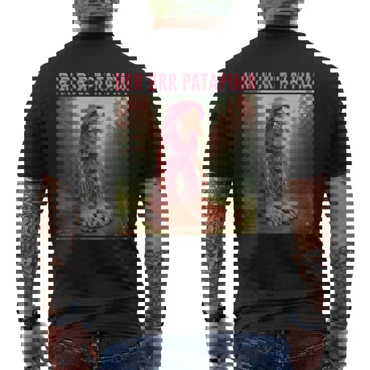 イタリア ブレイン ロット 2025 トレンド ミーム ブレスレット パタピマ メンズTシャツ バックプリント