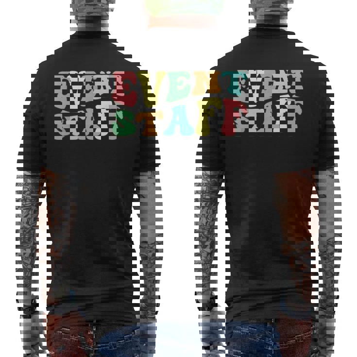 イベントスタッフ イベント企画 イベントプランナー メンズTシャツ バックプリント