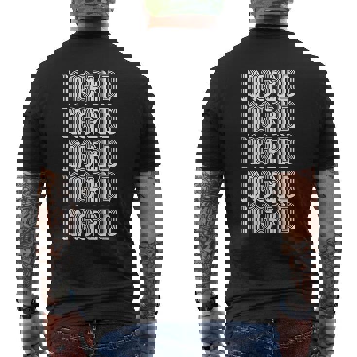 イングリッド メンズTシャツ バックプリント