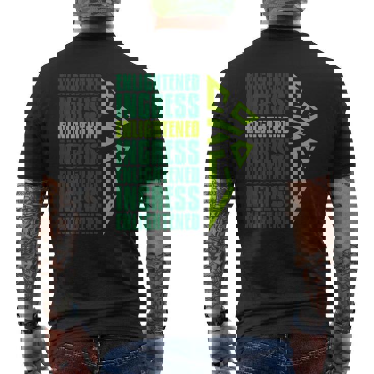 イングレス×マーチックスエンライテンド メンズTシャツ バックプリント