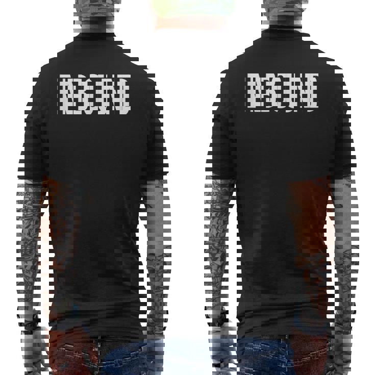 インバウンド メンズTシャツ バックプリント